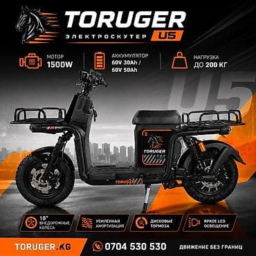150: Электроскутеры TORUGER — мощные и проходимые модели для города и — 5