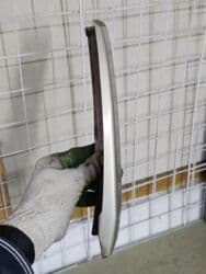 швейная машина для шитья кожи: Накладка на дверь Задняя левая Mercedes-Benz, Б/у, Оригинал — 9