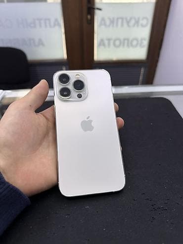 IPhone 13 Pro, Новый, 128 ГБ, Серебристый, Защитное стекло, Чехол, 80 % at lalafo.kg IPhone 13 Pro, Новый, 128 ГБ, Серебристый, Защитное стекло, Чехол, 80 %