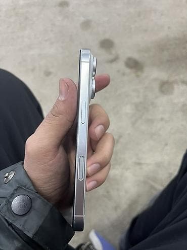 iphone 14 про мах: IPhone 16 Pro, Новый, 128 ГБ, White Titanium, Защитное стекло, Чехол, Кабель, 93 % — 2