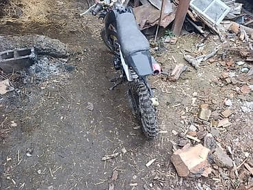 full construction: Эндуро/питбайк для бездорожья - Двигатель: одноцилиндровый 4‑тактный — 7