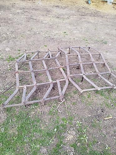 мала бороны: Боронa зубовая секционная для трактора - Тип: навесная зубовая — 1