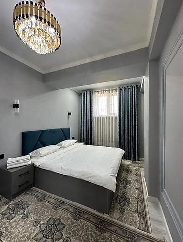 квартира аренла: 1 комната, Душевая кабина, Постельное белье, Кондиционер — 3