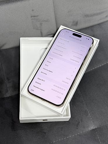 apple x: IPhone 16 Pro Max, Б/у, 256 ГБ, Desert Titanium, Защитное стекло, Коробка, 100 % — 6