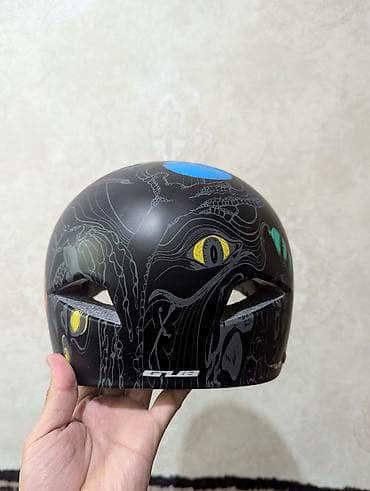 скейти: Детский/подростковый велошлем GUB с графикой - Тип: городско-трюковой — 3