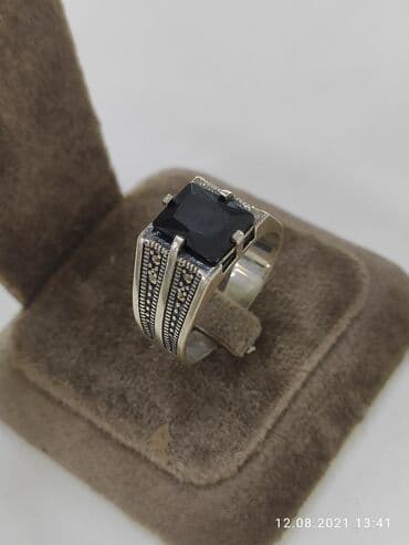 где можно купить обручальные кольца недорого: Кольцо, Печатка, Проба 925, Мужские, Новый — 3