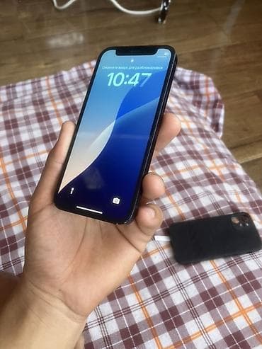 iphone cable: IPhone 12, 64 ГБ, Черный, Чехол, 70 % — 4