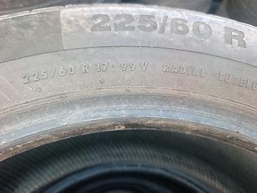 17: Шины 225 / 60 / R 17, Лето, Б/у, Комплект, Легковые, Германия, Continental — 3