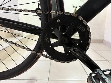 pure fix: Фикс-байк (single speed/фикс) в строгом чёрном исполнении — 7