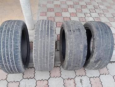 Шины 245 / 55 / R 19, Лето, Б/у, Комплект, Внедорожные (АТ/МТ), Корея, Nexen