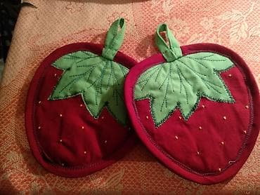 прихватки: Милые прихватки для кухни в подарок вашим подругам, коллегам — 9