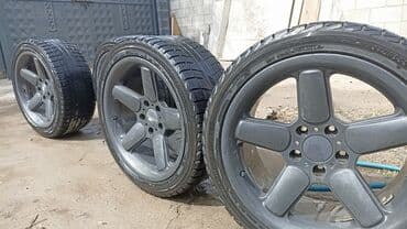 колёса на матиз: Колеса в сборе 245 / 40 / R 18, Зима, Б/у, Комплект, Легковые, Литые, отверстий - 5 — 3