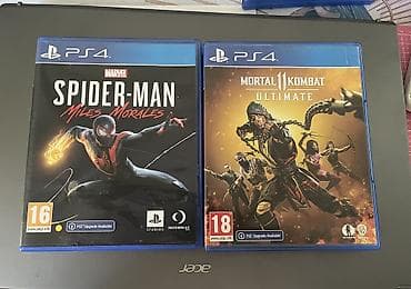 Игры для PlayStation 4 (физические издания, в коробках): 1) Marvel’s