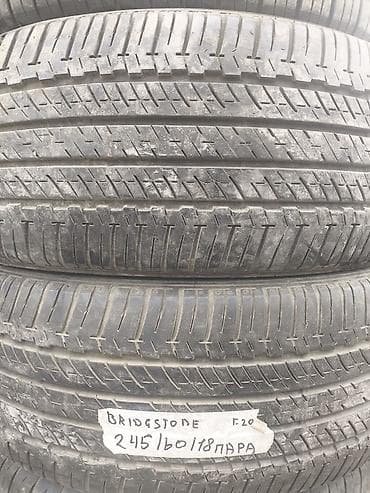 24560 r18: Шины 245 / 60 / R 18, Лето, Б/у, Пара, Внедорожные (АТ/МТ), Bridgestone — 1