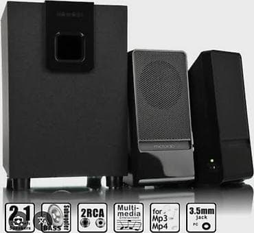 wireless speaker: Акустическая система Microlab M-100 (2.1) - Комплект: сабвуфер + две — 5