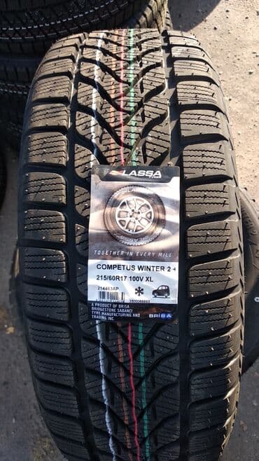 шины нивы: Шины 215 / 60 / R 17, Зима, Новый, Внедорожные (АТ/МТ), Турция, Lassa — 1