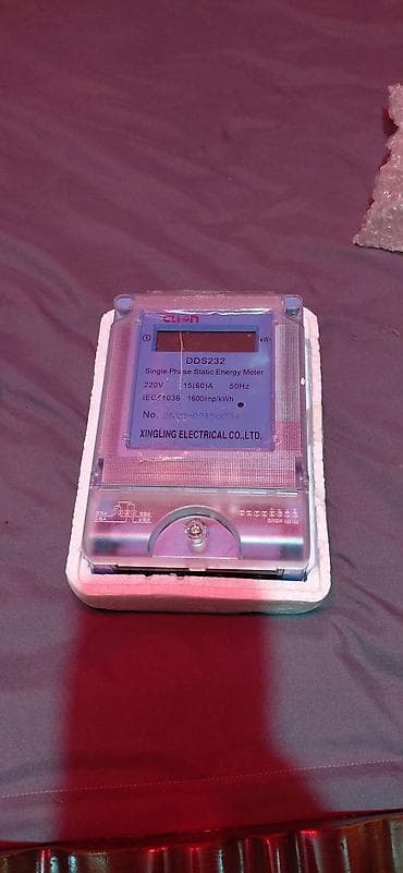 12 на 220: Представлены два счетчика электроэнергии: однофазный статический — 1