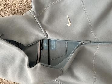 nike tech fleece original: Толстовка Nike Tech Fleece с капюшоном и молнией по всей длине. - — 3
