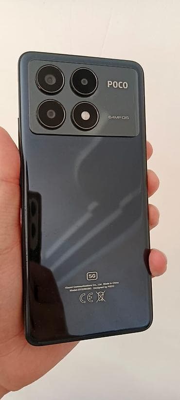 osmo 6: Poco X6 Pro 5G, Б/у, 512 ГБ, цвет - Черный, 2 SIM — 2