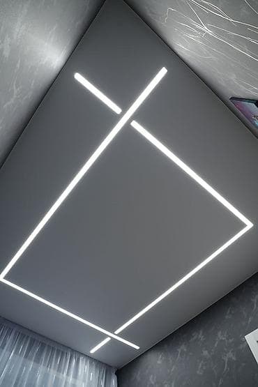 высокие потолки: Натяжной потолок Матовое, 3D потолки, Глянцевое Монтаж, Гарантия, Демонтаж — 1