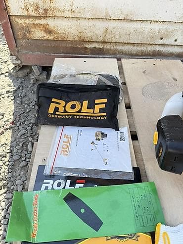 без двиготеля: Бензиновый триммер/мотокоса ROLF/Бензокоса гарантия менен 4 такный май — 9