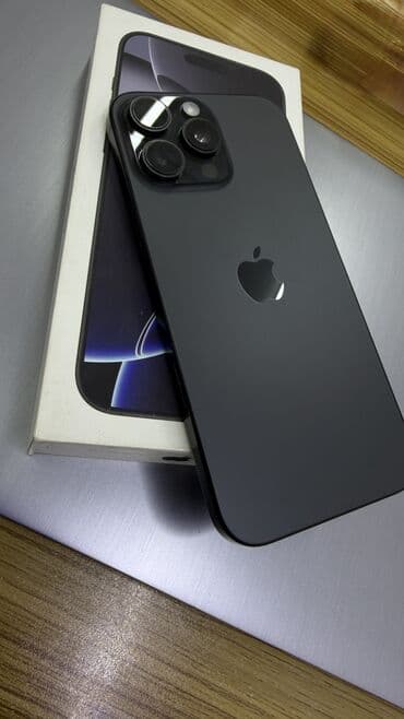 IPhone 16 Pro Max, Б/у, 256 ГБ, Black Titanium, 95 %