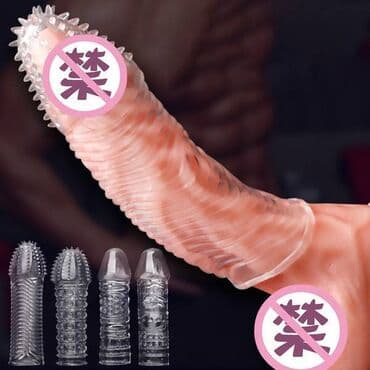 "LoveGoods": Эластичные силиконовые насадки на член (на пенис) предназначены для