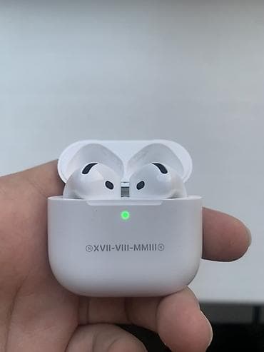 Аудиотехника: Apple AirPods 4 (ANC) — беспроводные наушники с активным — 2