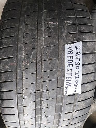 9 r20: Шины 295 / 30 / R 22, Лето, Б/у, 1 шт, Легковые, VREDESTEIN — 1