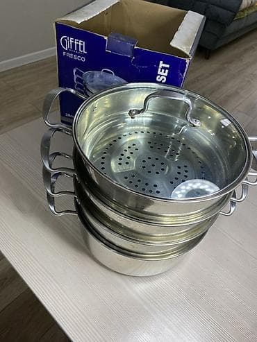 Пароварка Giffel Fresco, набор - Тип: многоуровневая пароварка для