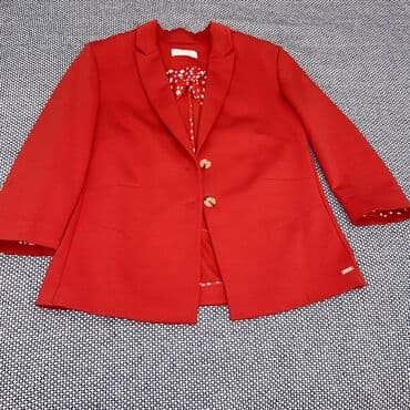 пиджаки женские бишкек: ПРОДАЮ трикотажный пиджак, на 2-х пуговицах, производство Турция — 1