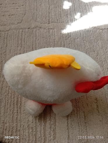 kitty: Мягкая игрушка «Hello Kitty» с бантом и медвежонком на голове. - — 6