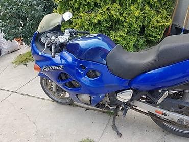 suzuki мото: Мотоцикл Suzuki Katana — спортивно‑туристический байк в синем цвете — 1