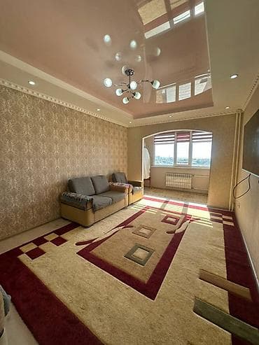 Квартиры: 2 комнаты, 68 м², Джал мкр (в т.ч. Верхний, Нижний, Средний) 106 серия, 6 этаж, Евроремонт — 7