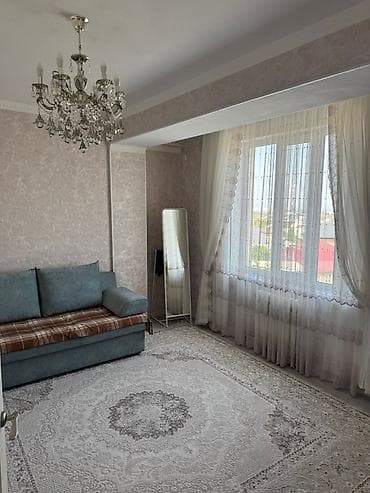 1 комната, Кок-Жар ж/м Собственник, Семейным, от 1 года, С мебелью полностью