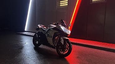 мотоцик: Спортбайк Kawasaki, 250 куб. см, Бензин, Взрослый, Б/у — 6