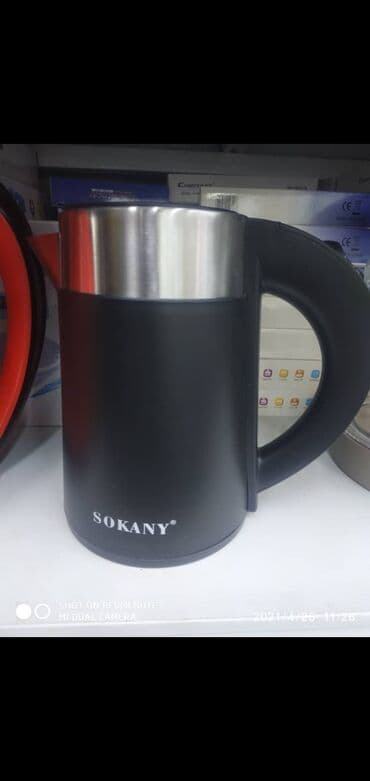 чайник стеклянный: Электр чайнек, Жаңы, Акылуу жеткирүү, Өзү алып кетүү — 2