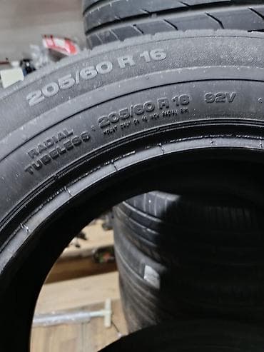 audi q6: Шины 205 / 60 / R 16, Лето, Б/у, Комплект, Легковые, Continental — 4