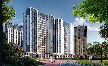 seven development: 3 комнаты, 96 м², Асанбай мкр Элитка, 8 этаж, ПСО (под самоотделку) — 6
