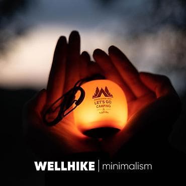 advent: Мини-лампа-брелок WELLHIKE “Let’s Go Camping” - Компактный — 1