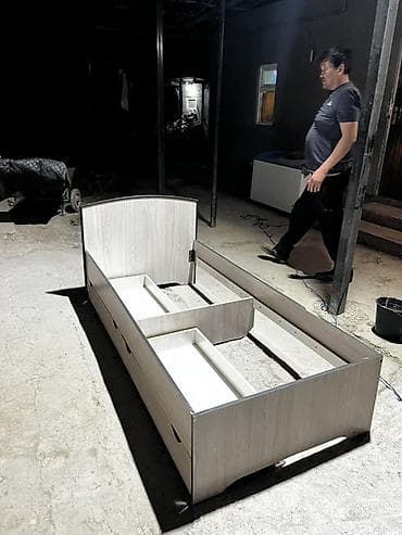 Мебель: Односпальная кровать, С матрасом, длина - 200 см — 5