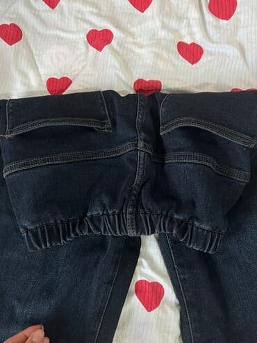 кофта для беременных: Джинсы для беременных, тёмно‑синие (деним). Особенности: - Эластичная — 3