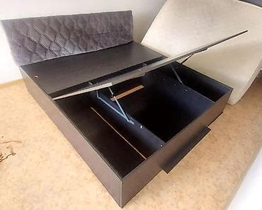 кровать 2: Двуспальная кровать, Б/у, С матрасом, длина - 200 см — 6