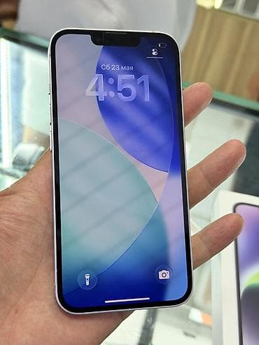 iphone 13 pro max osh: IPhone 14, Б/у, 128 ГБ, Коробка, 78 % — 10