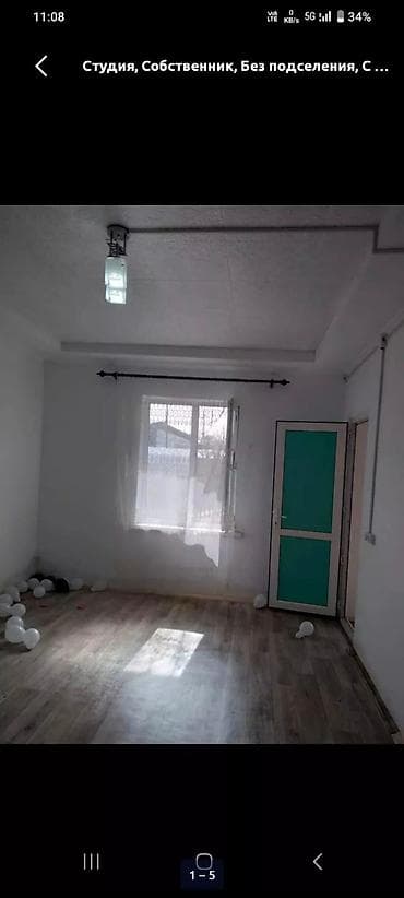 двухкомнатный дом: 1 комнаталуу квартира берилет — 3