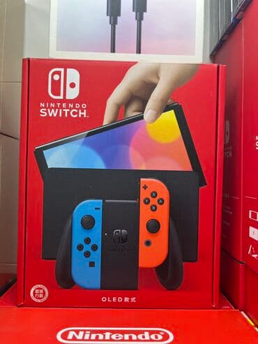 oled: Nintendo switch oled + защитное стекло в подарок Все новые Гарантия — 5