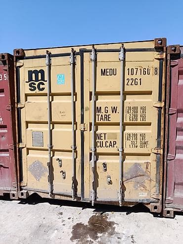 магазин контейнер: Морские контейнеры 40 футов (High Cube и стандарт), металлические — 7
