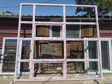 пластиковые витражи: Пластиковое окно на заказ, Тип окна: Витражные, Мансардные, Панорамные, Бесплатная установка, Без рассрочки — 8