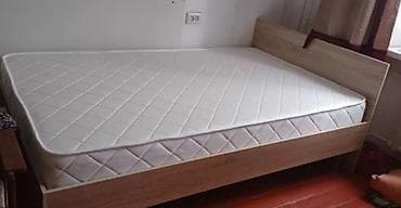 кровать икеа: Двуспальная кровать, Новый, С матрасом, длина - 200 см — 3