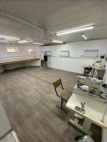 Пишпек Сдаётся швейный цех. Со всем необходимым оборудованием. На — 4